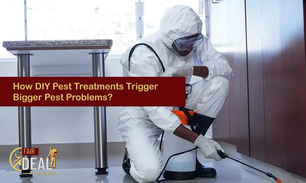 How DIY Pest Treatments Trigger Bigger Pest Problems